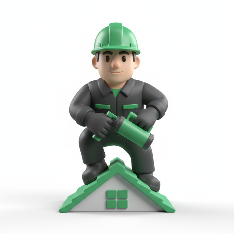 Your own roof crew, at cost